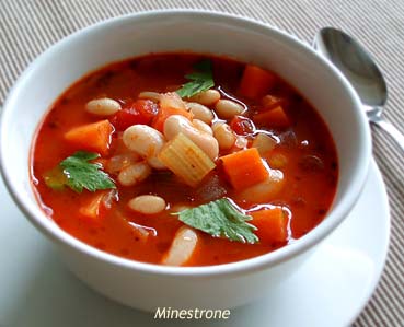 ゆっくりことこと、スローブランチ♪「ミネストローネ」