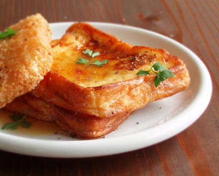プディングみたいな食感♪「フレンチトースト」