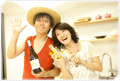 IMG_2845 カメラマンの拓さんと美味しいお料理を作って下さった料理家の親友、勇気凛りんさん!