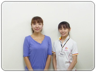 本を発売してからルネサンスさんにはとてもご協力を頂いていて・・・この方！加名生（かのう）チーフにもお世話になっています。小さくて可愛い！そして凄くデキる方。