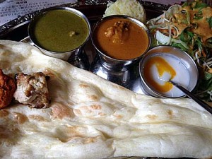 6 昨日のランチ! 絶品インドカレーを撮影チームで美味しく食べました^ ^