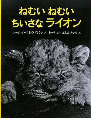 愛らしい写真絵本『ねむいねむいちいさなライオン』