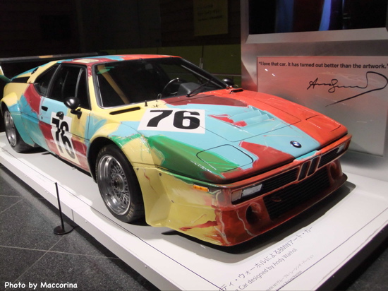 BONBON220 ウォーホルが描いたBMW M1 Group 4Racing Version