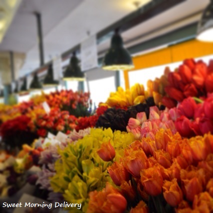 pike place market flowers