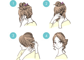朝の5分で完成！オフィス女子のためのアップヘアアレンジ
