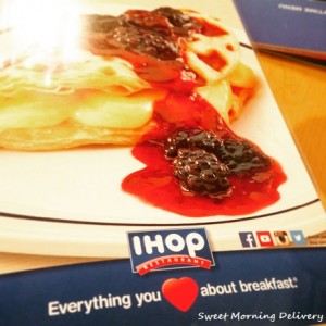 IHOP menu