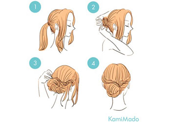 簡単3分！働く女性のキレイめヘアアレンジ