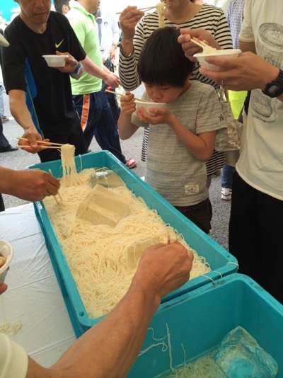 お接待そうめん