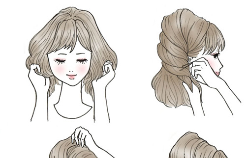 不器用さんでも大丈夫！「ねじるだけ」のヘアアレンジ