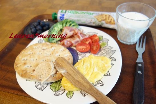 スウェーデン旅行を思い出す朝食