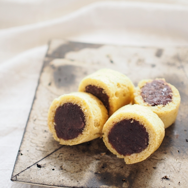 夏のひんやりデザート♡卵１個分のフライパンで作るロールケーキ