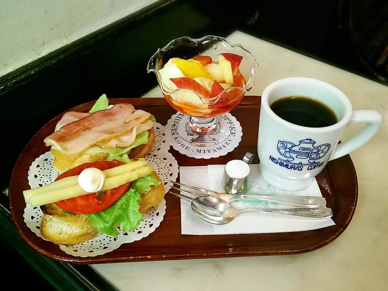 【神戸・三宮の朝食】神戸っ子の愛するモーニングを食べよう！@神戸にしむら珈琲店