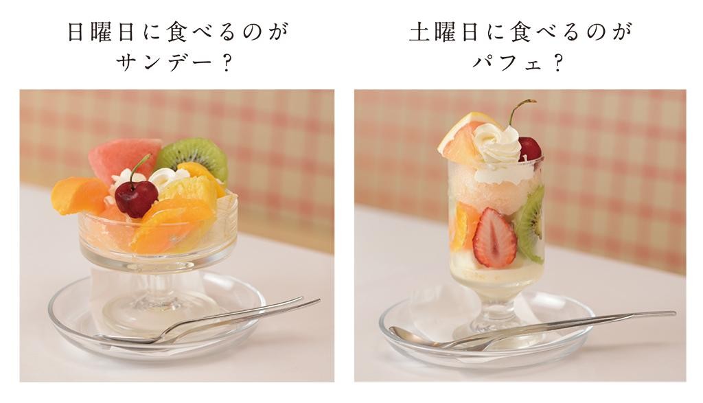 サンデーとパフェ