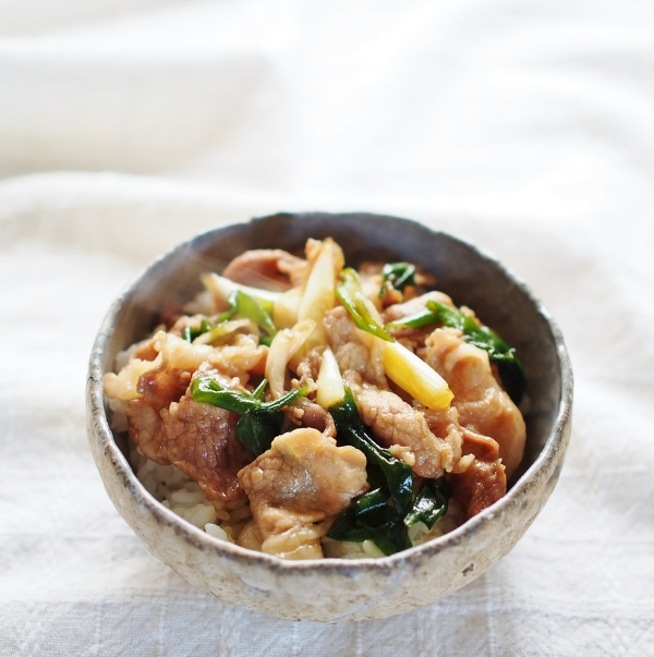 好きで好きでしょうがない♡フライパンで3分、薄切肉の生姜煮