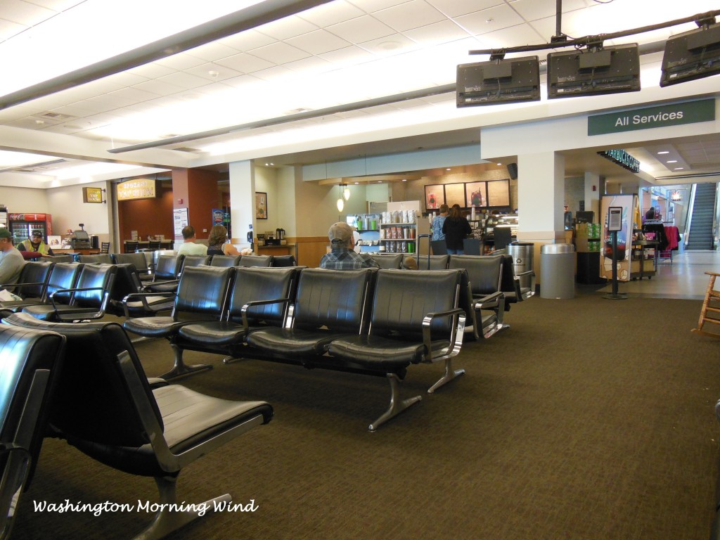 at the spokane air port