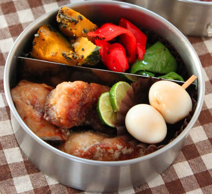 揚げずに焼けばOK！ サバの竜田焼きのお弁当