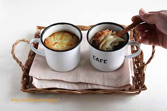 食物繊維たっぷり、コク旨ごぼうグラタンスープ♪