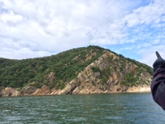 週末は、海の上