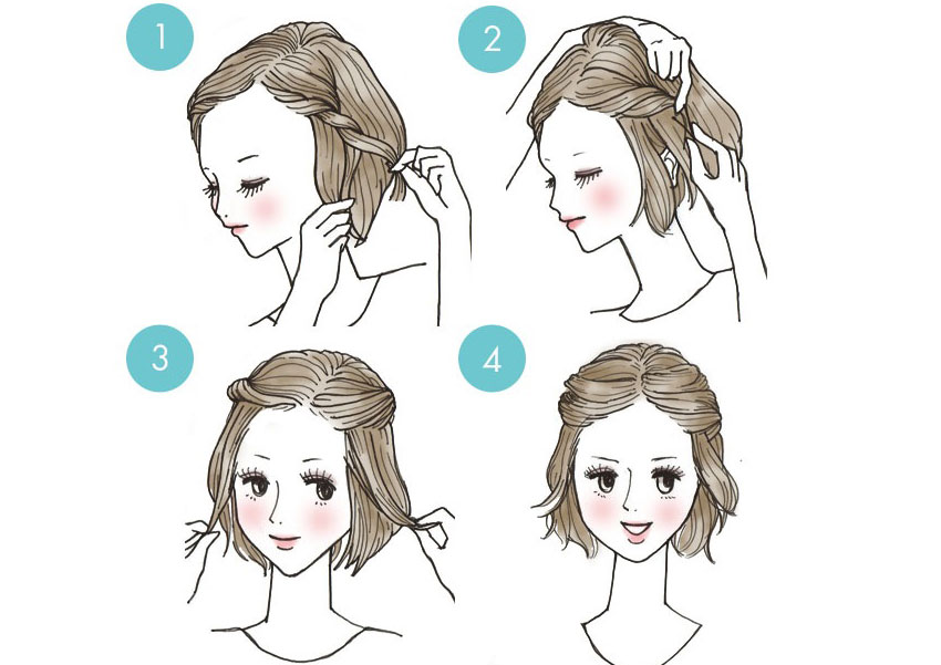 前髪をいじるだけ！カットなしで雰囲気をチェンジできるヘアアレンジ３選