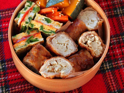 らくらくスピード調理！「えのきの肉巻き」のお弁当