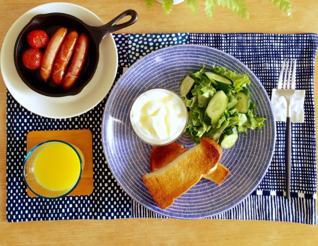 朝はこの一枚ではじめよう♪ナチュラルな朝食時間を彩るプレート３選