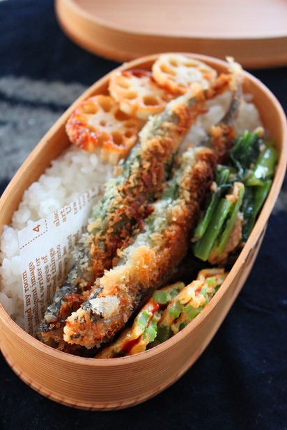 ししゃもの簡単パン粉焼き縦