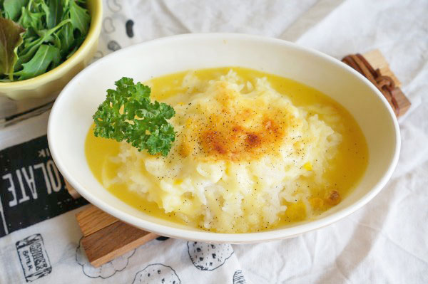 簡単すぎ！「コンポタドリア」であつあつ時短ブランチ