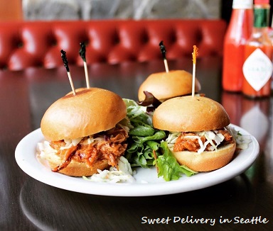 pulled pork slider