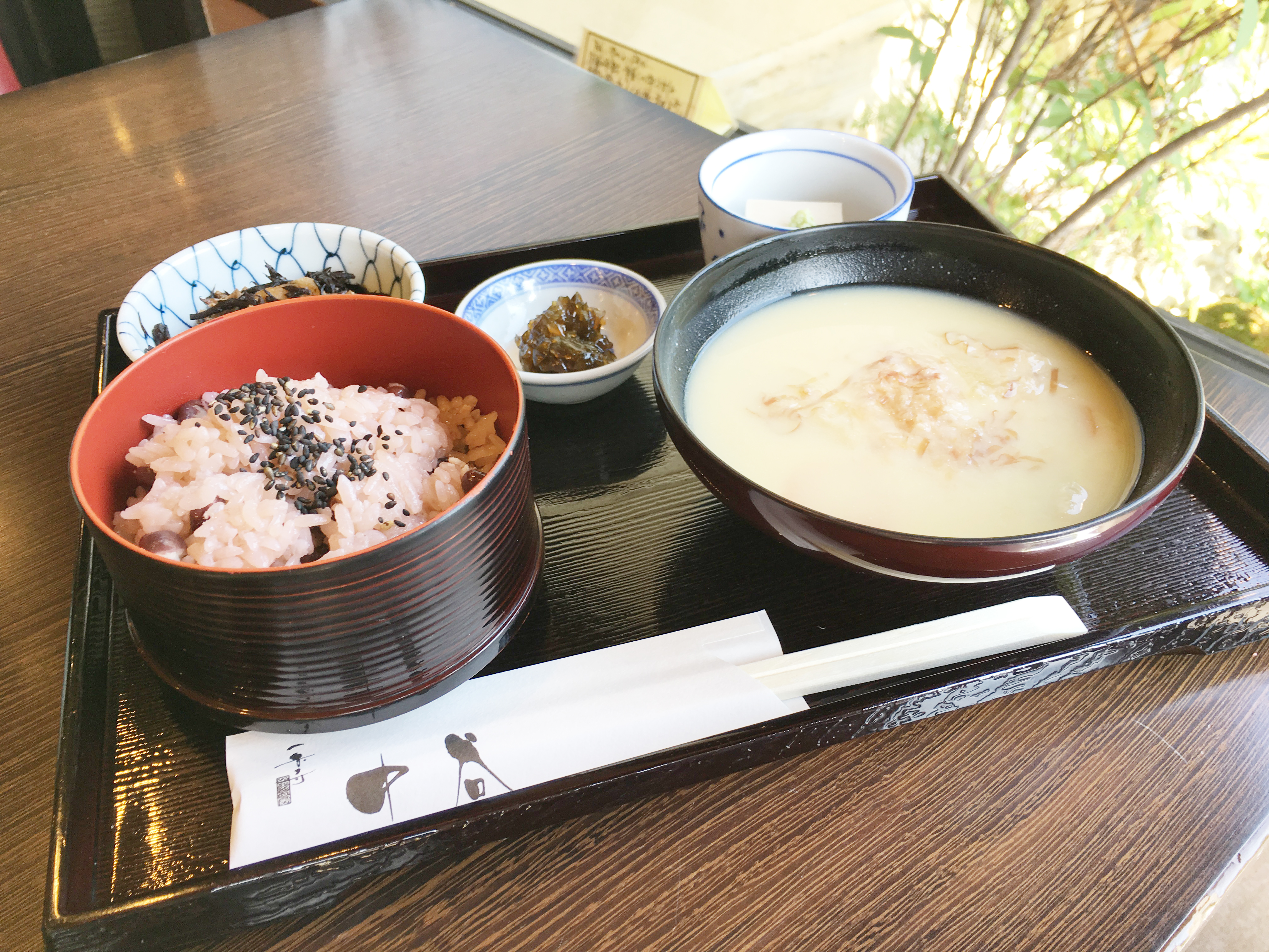 【京都・一乗寺】詩仙堂近く。「中谷」で味わう白味噌雑煮の朝食