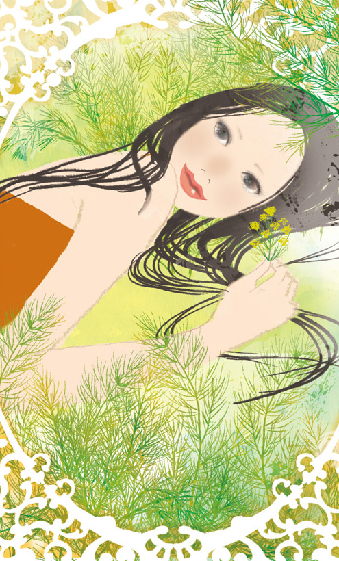おとめ座のあなたへ～今日のHappy Action　おとめ座×三日月
