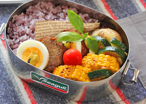 フライパンで簡単！「焼きとうもろこし」のお弁当