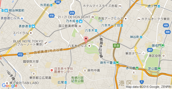 Google Map of 東京都港区六本木6-4-1 六本木ヒルズ 1F