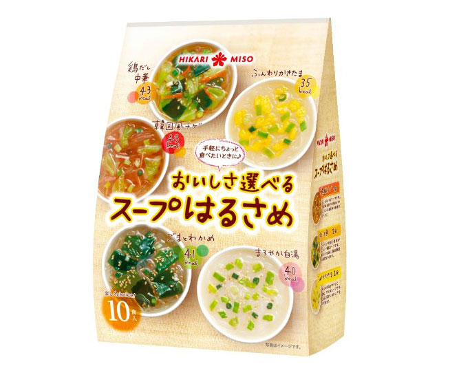 ちょっと食べたい朝や小腹のすいた夜に♪「おいしさ選べるスープはるさめ」