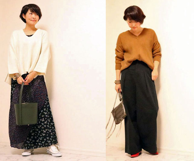 「ゆるニット」なのにきちんと感♪今年っぽいプチプラコーデ術3つ