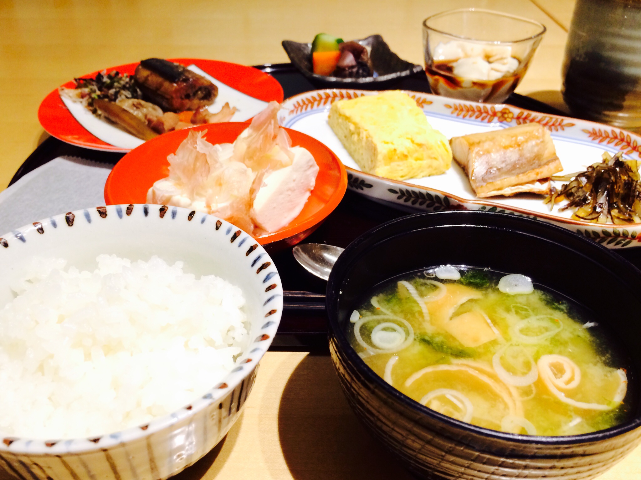 都内で一番美味しい ホテル和朝食！湯豆腐やだし巻き卵に朝から感動☆【ウェスティンホテル東京】