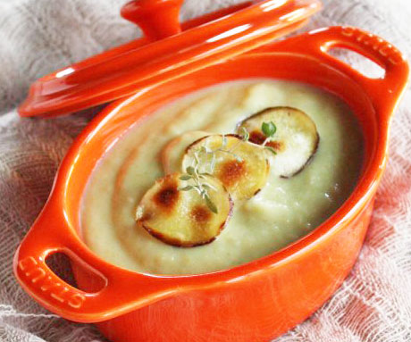 レンジで楽ちん！さつまいもの濃厚カレーポタージュ♪