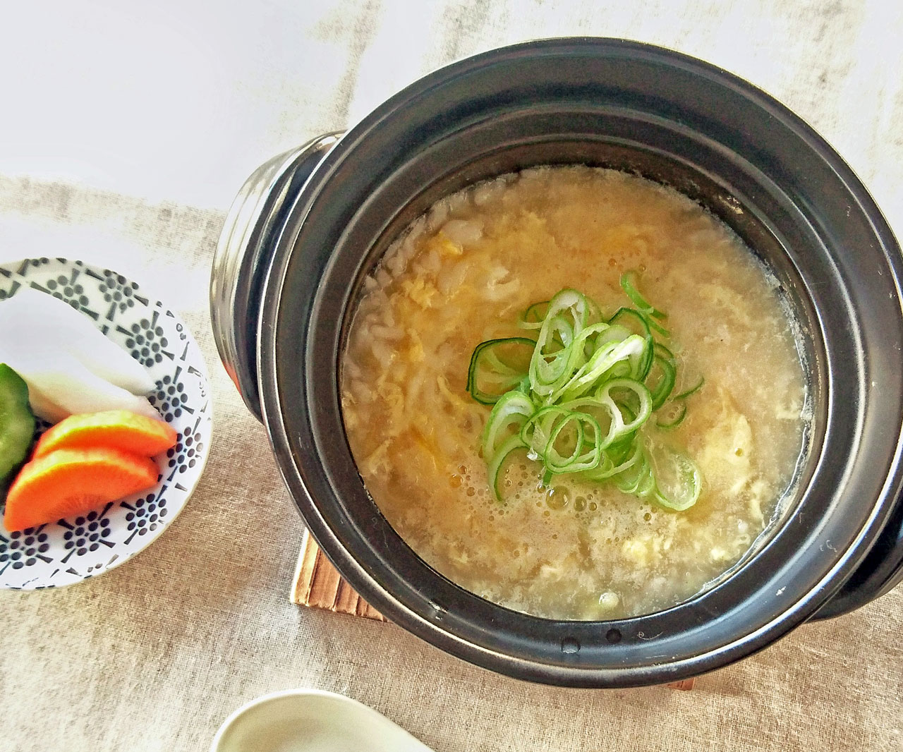 二日酔いの朝は時短カンタン！生姜たっぷり「みぞれ雑炊」
