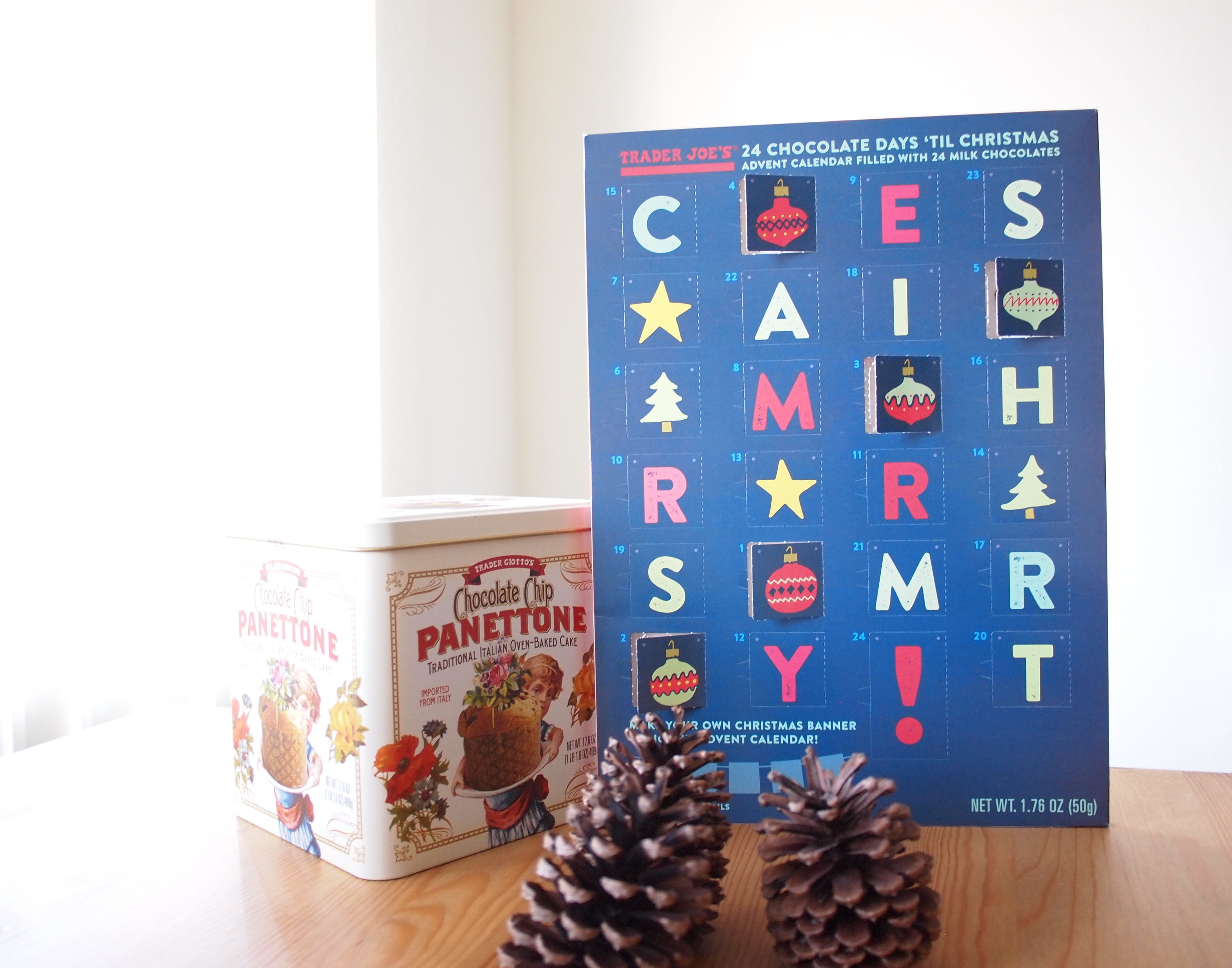 クリスマスに向けてアドベントカレンダーでカウントダウン