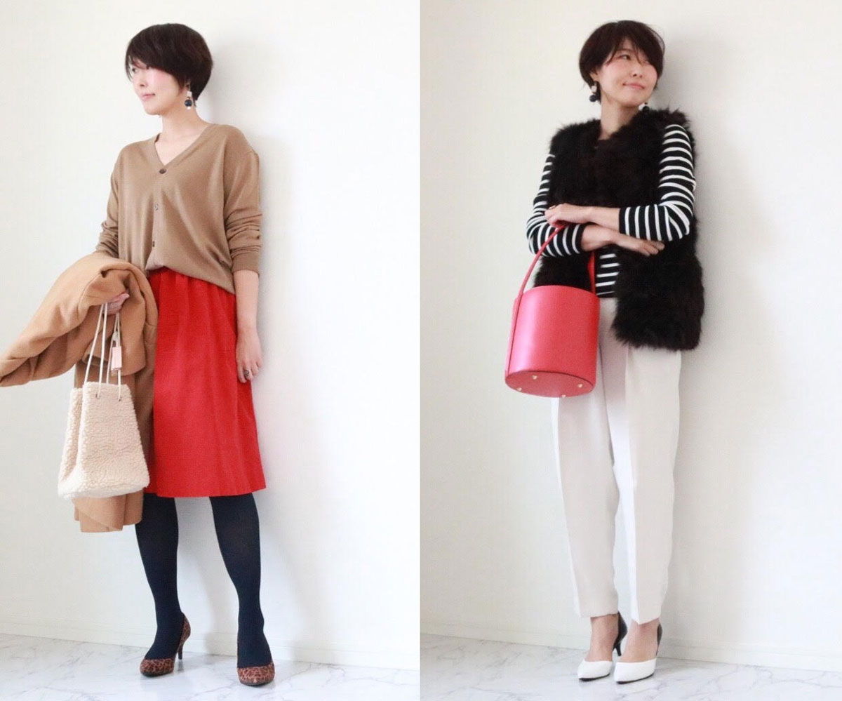 いつもの服に”ちょい足し”で！「クリスマス気分」コーデ3つ