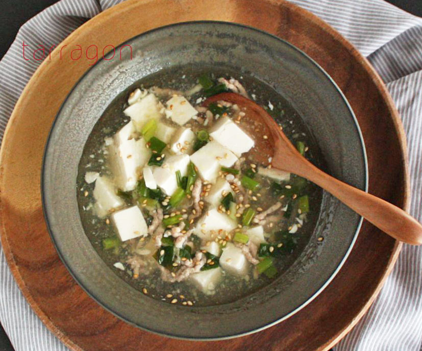 年末年始の暴飲暴食をリセット！5分でできる「豆腐のとろみスープ」