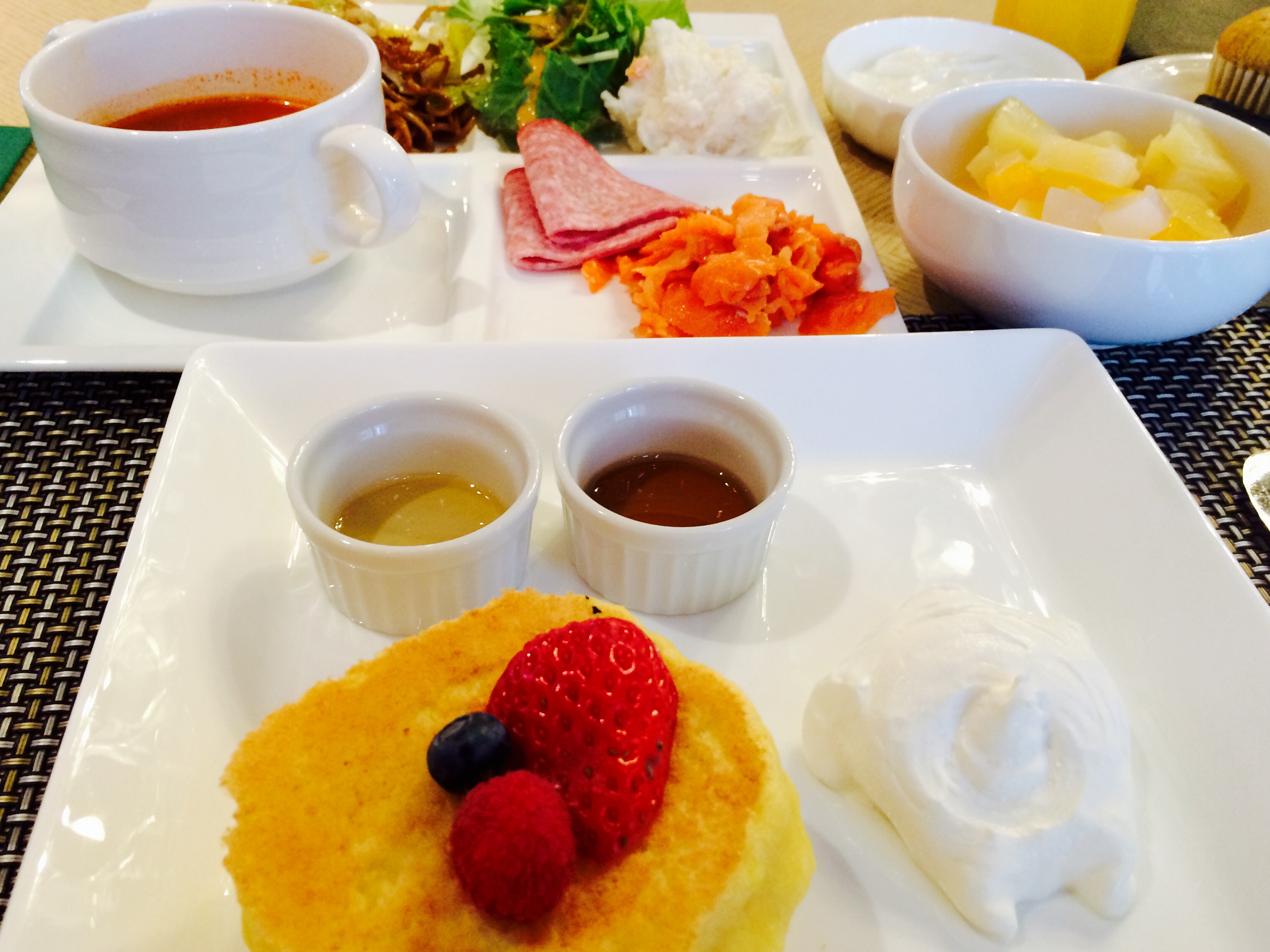名古屋でちょっぴりリッチ＆ヘルシーなホテル朝食☆【ストリングスホテル 名古屋】