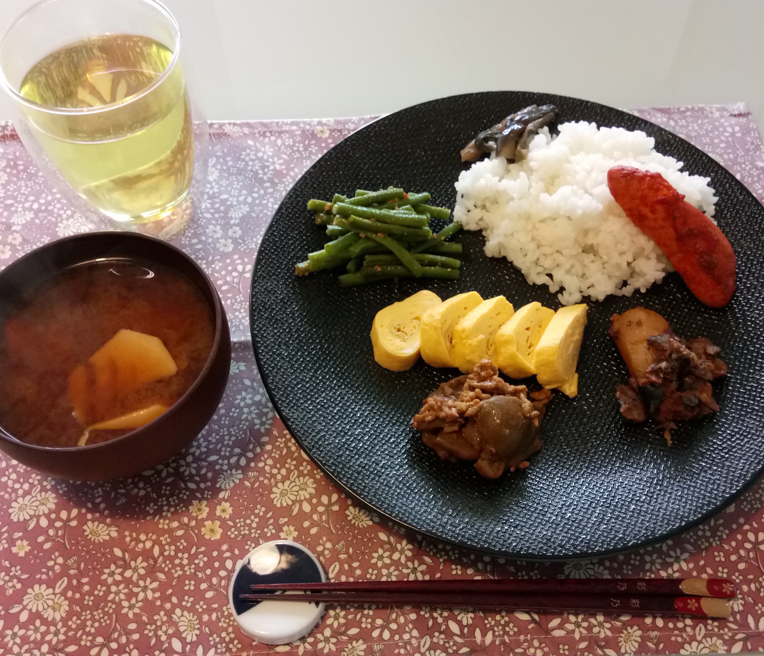 春を感じる朝ごはん