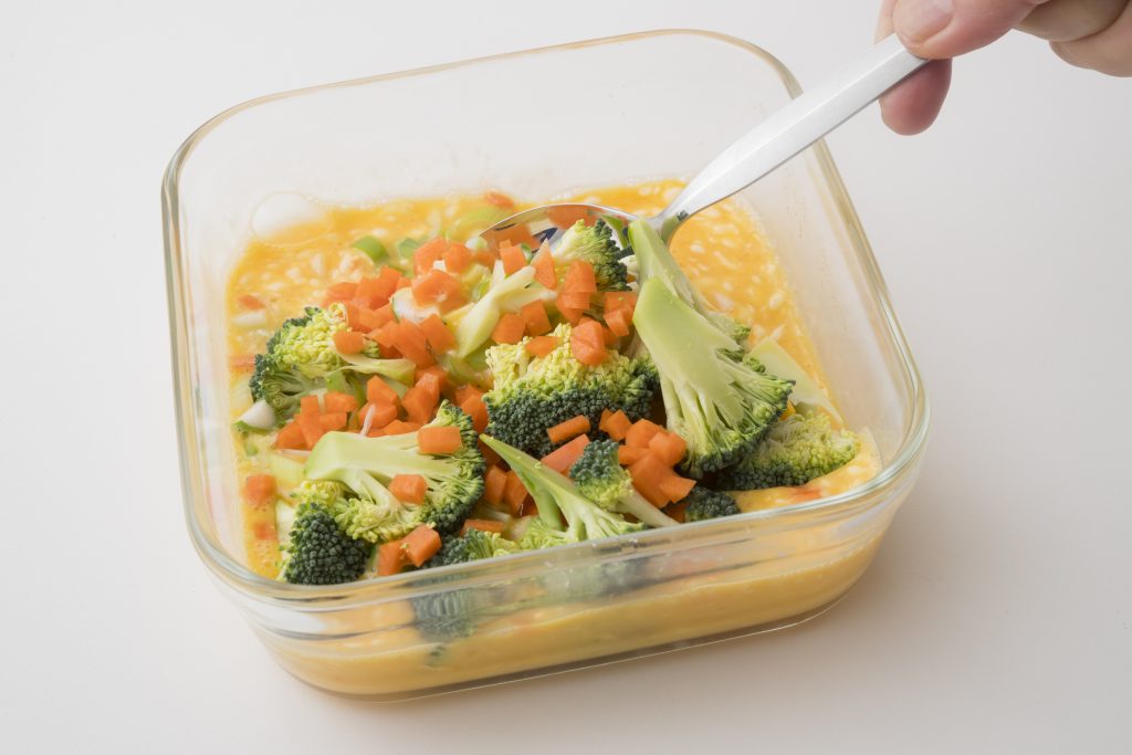 残り野菜の卵焼き_つくりかた2