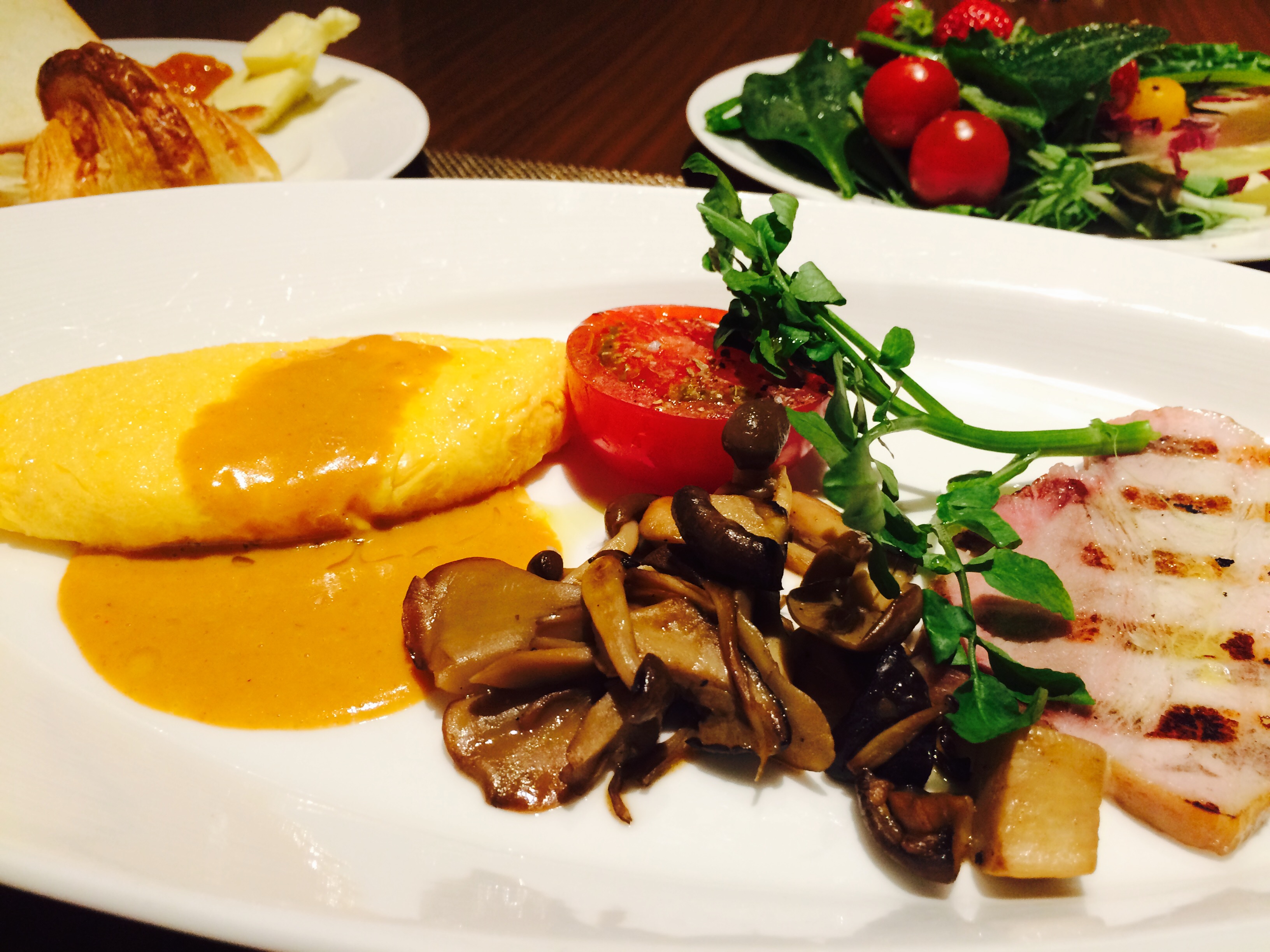 予約して行きたい ホテルのブランチ☆朝食代わりに…【ヒルトン東京】