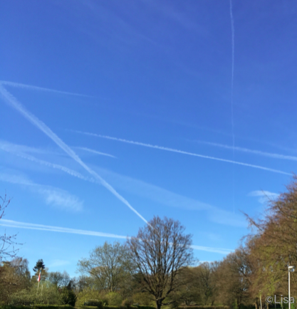 ドイツの町の空