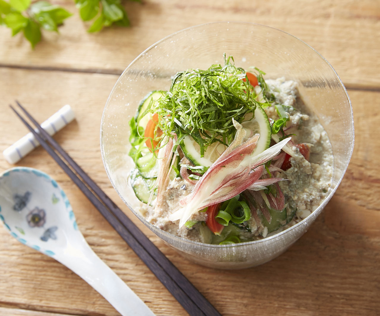 “あの缶詰”を使えば簡単！ゆず胡椒が香る「冷や汁」