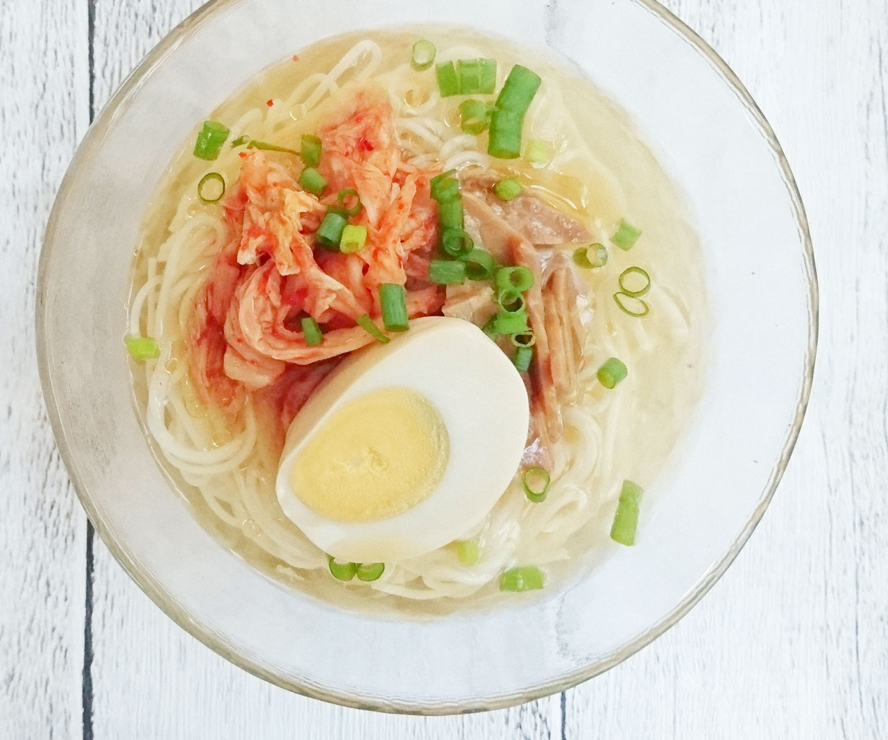 つるっと美味しい！家にある調味料でカンタン「冷麺風そうめん」