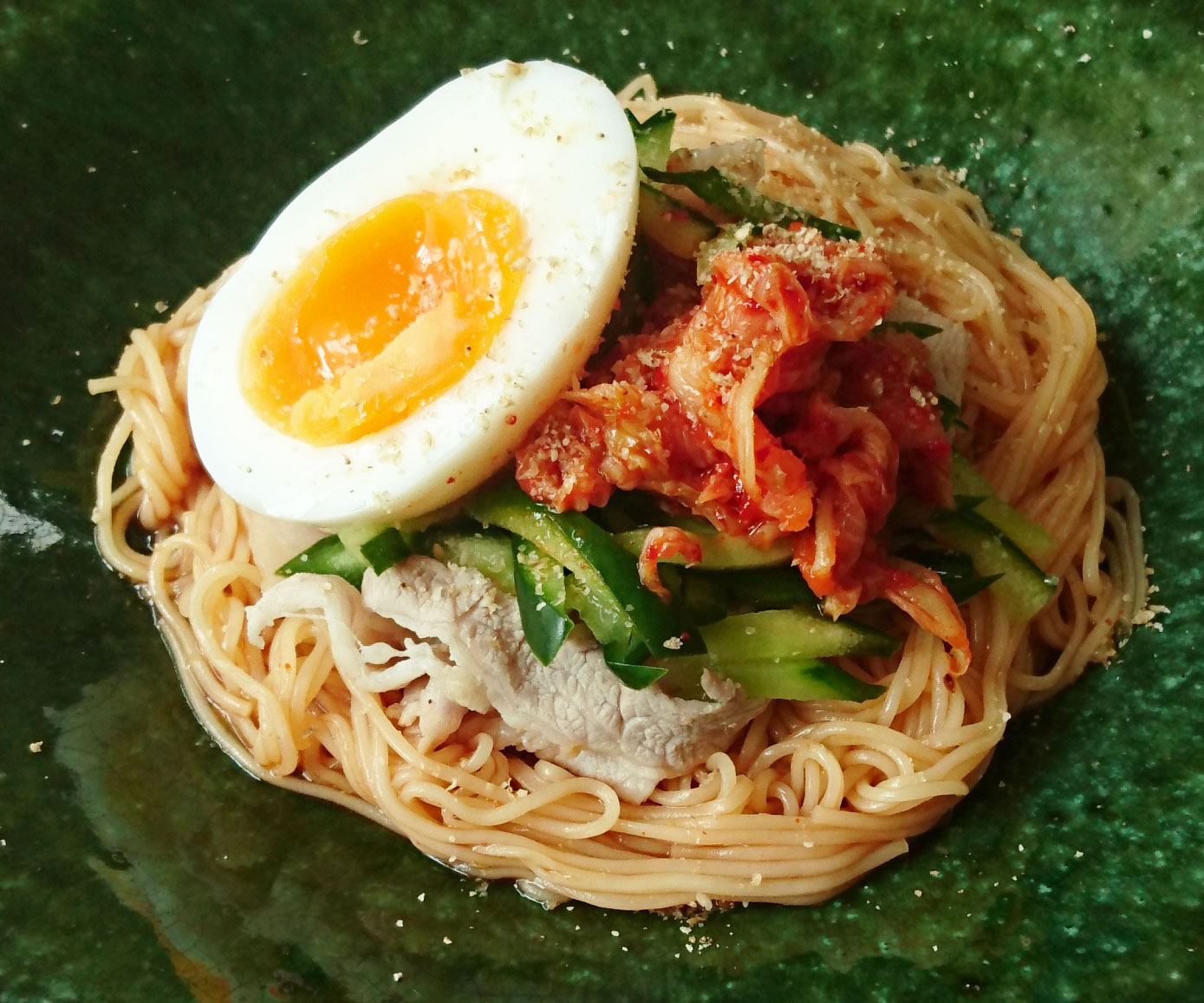 あまったそうめんをアレンジ！ピリ辛さっぱり味の「ビビン麺」