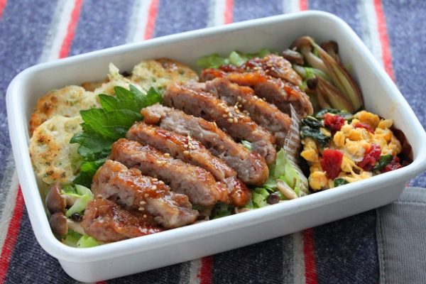ステーキ丼弁当