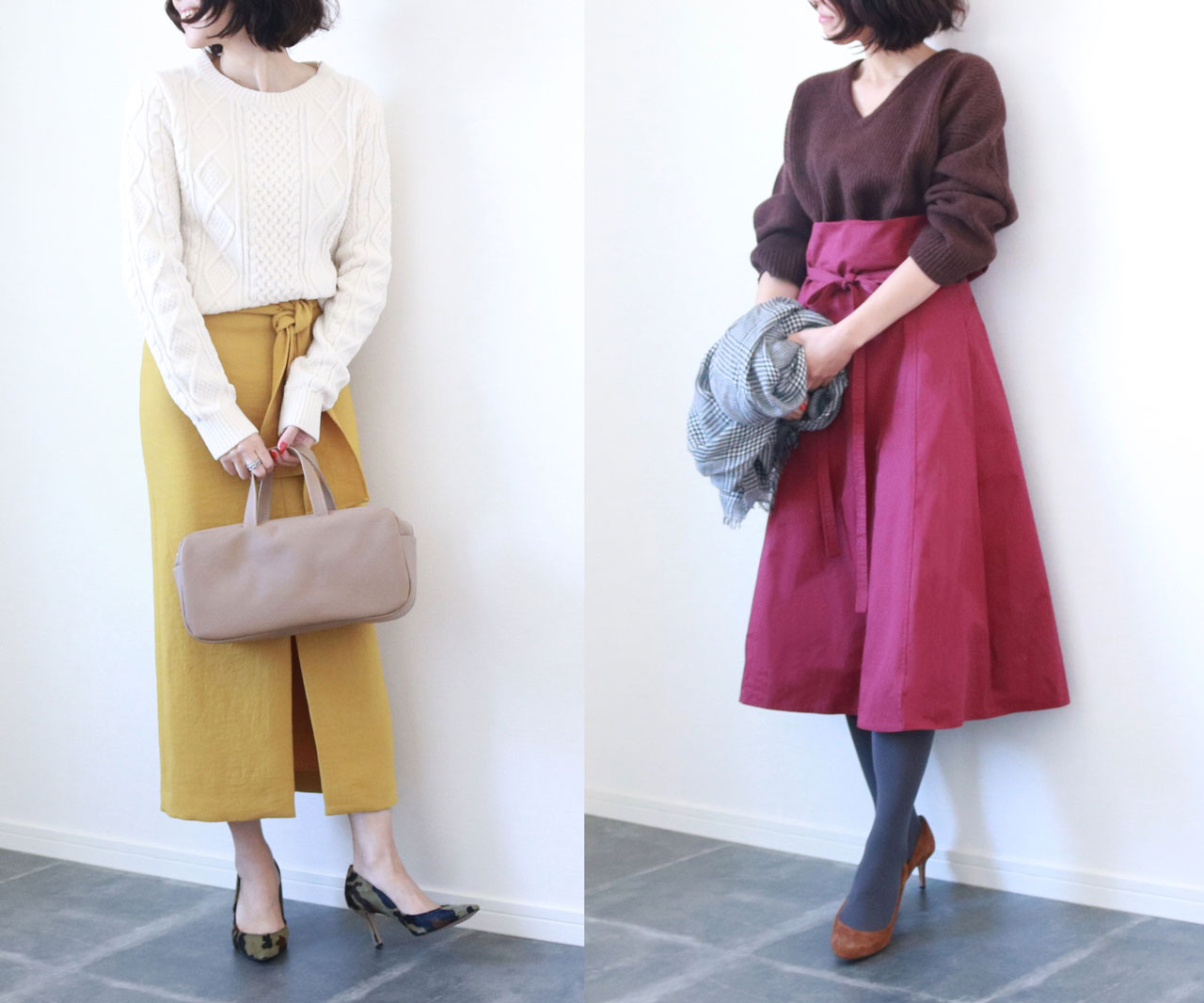 秋に着るのが1番かわいい！？「ゆるニット」おしゃれコーデ術3つ